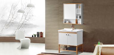 現(xiàn)代簡約 航空板落地式浴室柜 805-800